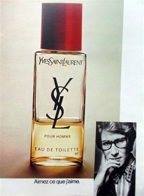 ysl pour homme 1971